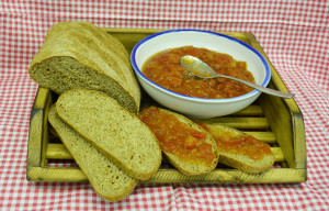 tomato jam bread